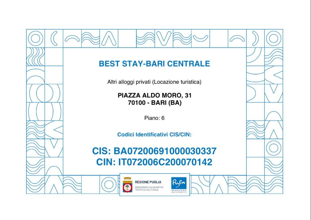 Best Stay - Bari Centrale Exterior photo